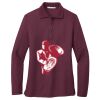 Women's Silk Touch Long Sleeve Polo Thumbnail