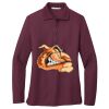 Women's Silk Touch Long Sleeve Polo Thumbnail