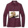 Women's Silk Touch Long Sleeve Polo Thumbnail