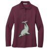 Women's Silk Touch Long Sleeve Polo Thumbnail