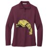 Women's Silk Touch Long Sleeve Polo Thumbnail