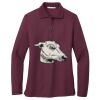 Women's Silk Touch Long Sleeve Polo Thumbnail