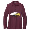 Women's Silk Touch Long Sleeve Polo Thumbnail