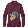 Women's Silk Touch Long Sleeve Polo Thumbnail